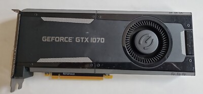 EVGA GAMING GeForce GTX 1070 8GB Grafikkarte V. Guter Zustand 
