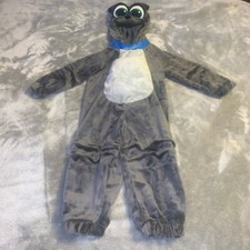Toddler Size 2 Disney Store Puppy Dog Tails Bingo Halloween Costume Gray Dog