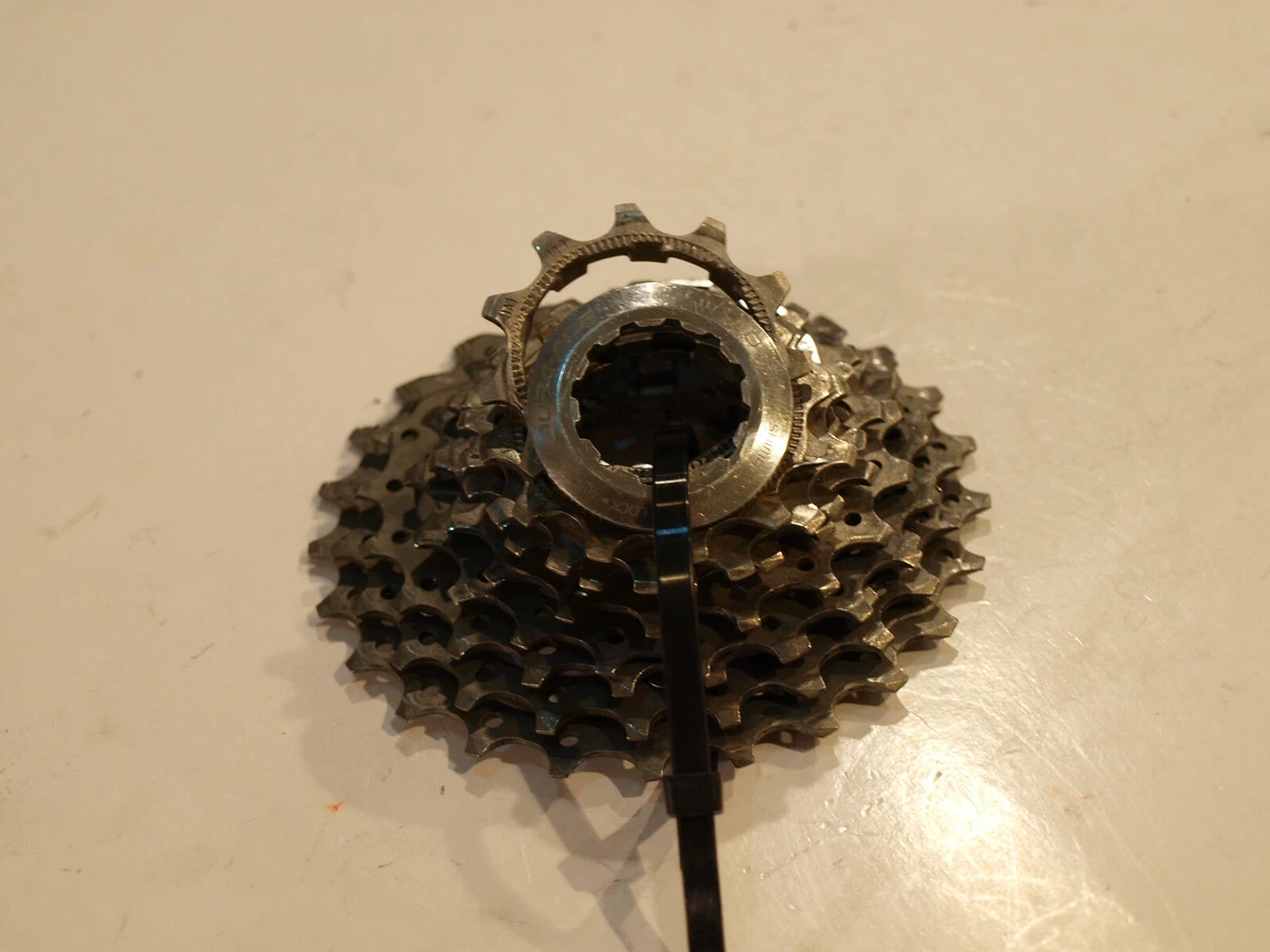 Cassette Shimano Dura-Ace CS-7800 - 10 Vitesses - 11/23T - NOS - Titane/Alu