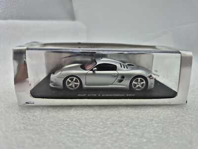 【SPARK】RUF CTR 3 presentation 2007 #S52 Porsche Ruf Ctr 3 Presentation 2007 Silver Spark S0714 1:43