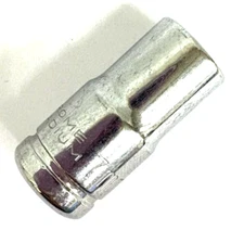 7MM X 1/4" DRIVE 6 POINT STANDARD SHALLOW SOCKET CHROME VANADIUM STEEL MIT 14112