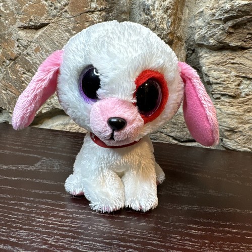 Ty Beanie Boo’s Valentine Rory Dog – Süßer Plüschhund Mit Herz, Ca. 15 Cm | Valentinstag 2024, Perfekt Als Geschenk