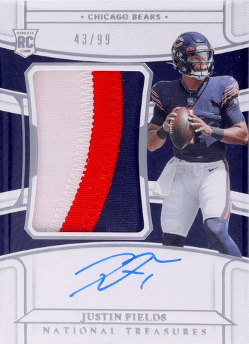 2021 Panini National Treasures Football Trading Cards