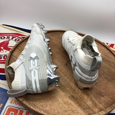 Under Armour Men UA Spotlight MC Football Cleats 3020675-100 White