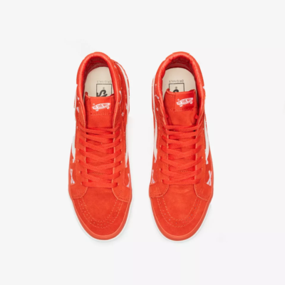 Vans Vault SK8-Hi LX x WTAPS Bones Orange VN0A4BVB20Q1 Men's Size
