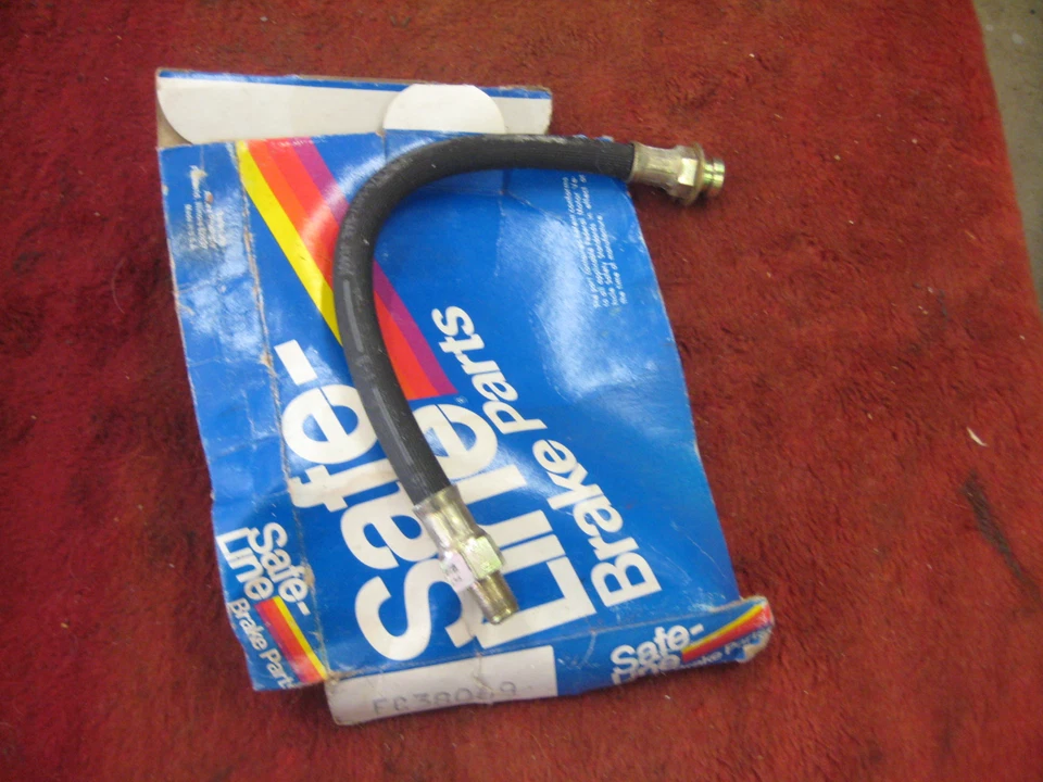 Brake Hydraulic Hose Rear-Left/Right Airtex SafeLine USA Made FC38069 - Image 2 of 3