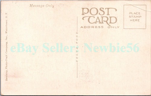 Auburn NY - POST OFFICE BUILDING - c1930s Postcard - Picture 2 of 2