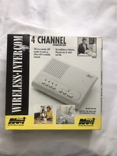 Novi 4 Channel Wireless Intercom Model WI-4S Single Unit New Open Box