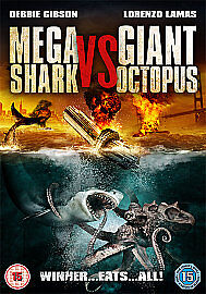 Mega Shark Vs Giant Octopus DVD (2009) Lorenzo Lamas, Perez (DIR) cert 15 - Picture 1 of 1