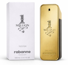 Paco Rabanne 1 Million EDT Tester Men 3.4 oz / 100ml New Authentic Fast Ship
