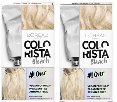 (Pack 2) L'Oreal Paris Colorista All Over Bleach All Over Bleach & Play