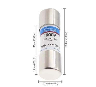 10PCS New BUSS Fuse DMM-44/100 DMM44/100 0.44A 440mA *mz