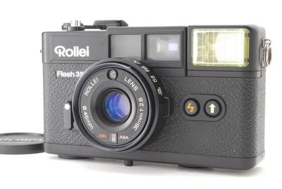 Read[Near MINT] Rollei Flash 35 Point & Shoot 35mm Film Camera 38/2.8 Lens #1243
