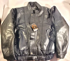 Confezioni Under Cover Italian Bomber Jacket Vest Made In Italy W/ Belt NWT