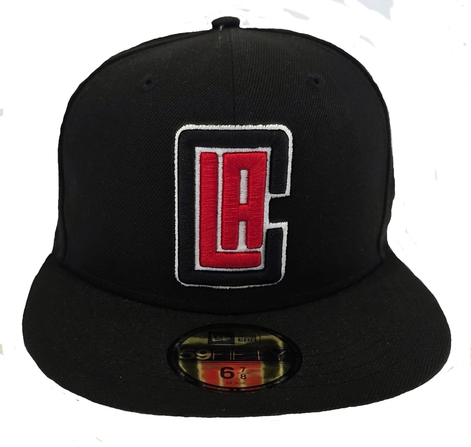 New Era 59FIFTY Cap Adults 7 5/8 LOS ANGELES CLIPPERS NBA OTC Flat Brim Hat
