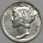1942-P Mercury Dime - Uncirculated (Lot#1)