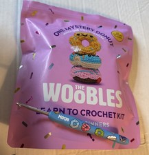 The Woobles Mochi Donut Mystery Donut III Crochet Kit With Special Hook Unused