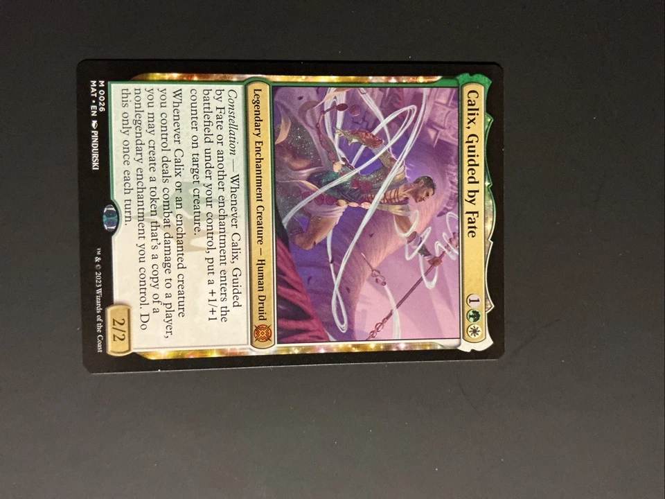 1x Calix Guided By Fate March Of The Machine Aftermath NM Mtg - Image 2 of 3