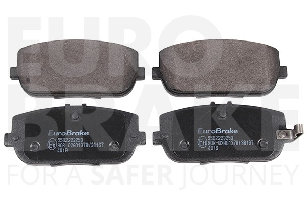 Eurobrake BremsbeläGe BremsklöTze FüR Mazda MX-5 Iii Nc 1.8 2.0 Nd 1.5-image
