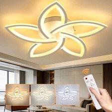 70W LED Deckenleuchte Design Wohnzimmer modern Deckenlampe Dimmbar Fernbedienung