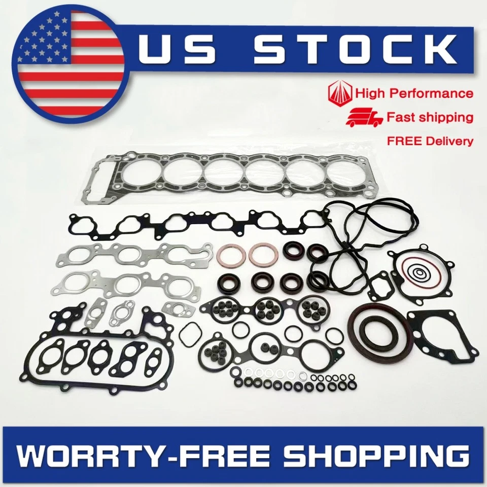 OEM FULL GASKET KIT TOYOTA 1FZ-FE FOR LAND CRUISER & LEXUS LX450 4.5 LTR Foto 3 de 4