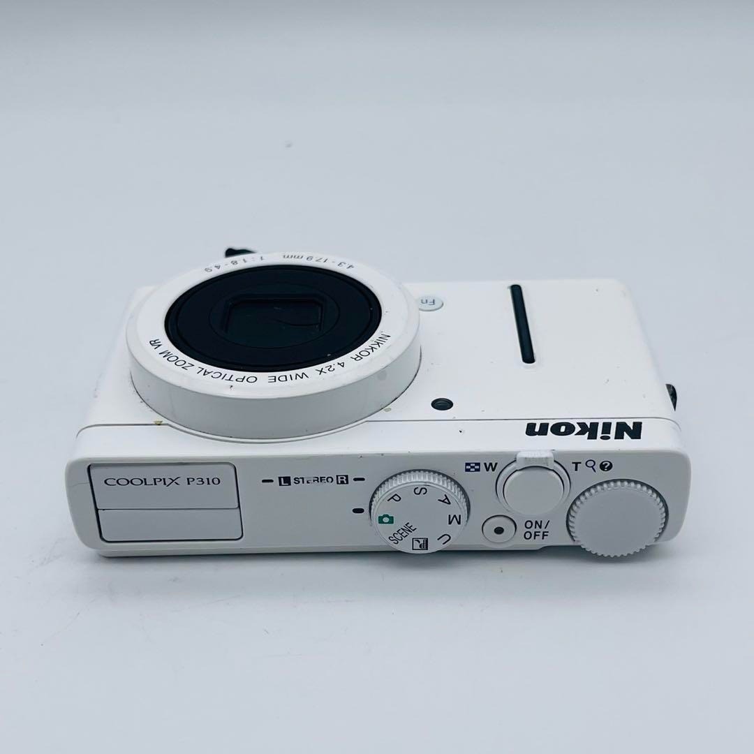 Nikon Coolpix P310 white Compact Digital Camera from Japan