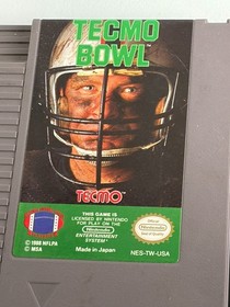 Vintage NES Sport games Play Action Football Tecmo Bowl  Major League Baseball