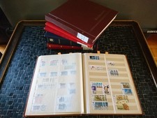 Romania (stock) stock 1960 - 2003 used ~ 8000 Stamps in 6 Albums