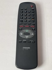 Toshiba Remote Control VC-228T Original OEM VCR And TV Remote Dark Gray