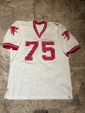 Vintage 60s Powers Mesh Practice Jersey Warm Up Football 44 White 75