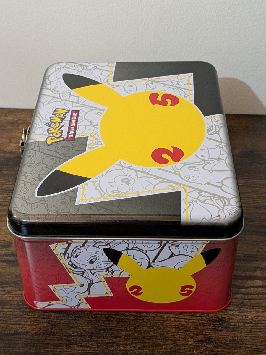Celebrations Pokemon 25th Anniversary Collectors Chest Lunchbox