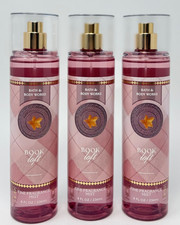 3 NEW BATH  BODY WORKS BOOK LOFT FINE FRAGRANCE MIST SPRAY 8 OZ BERGAMOT NEROLI