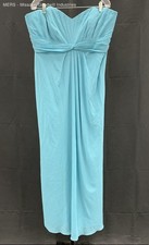 Alfred Angelo Women's Teal Strapless Formal Dress Size 20W