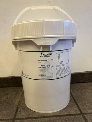 Neogen XLD Dehydrated Media Agar 10kg New Sealed Exp 06/30/2026