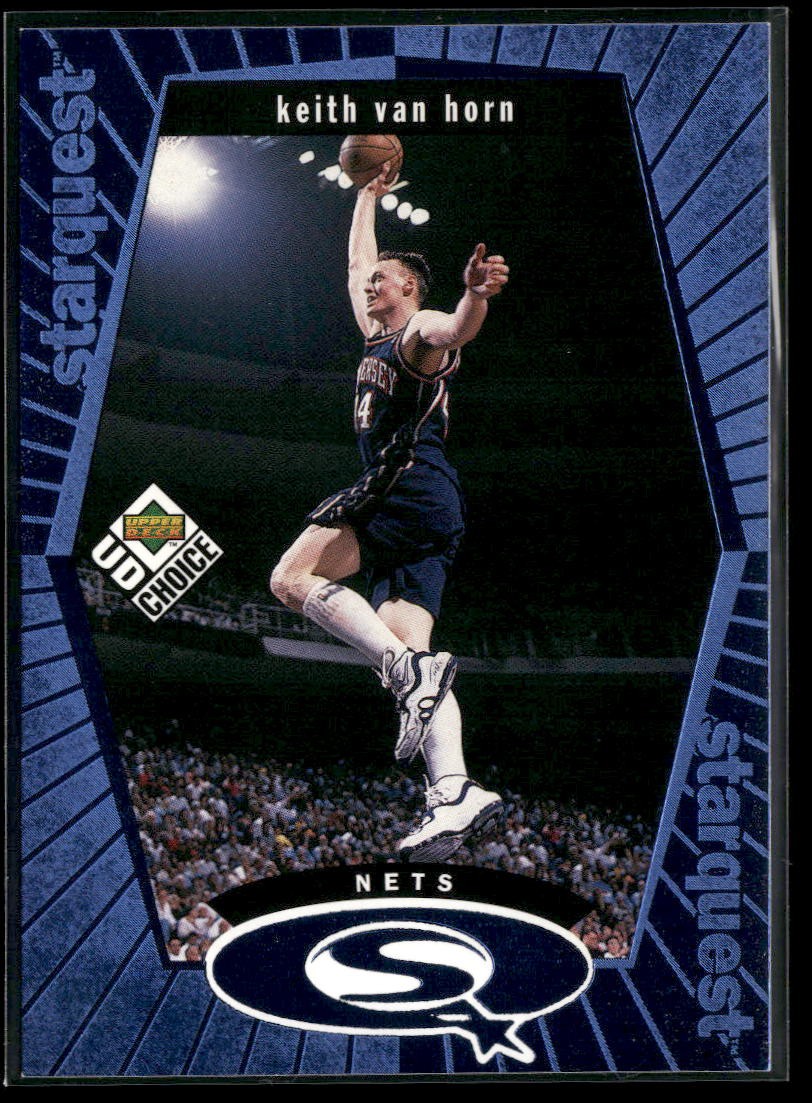 1998-99 UD Choice #SQ17 Keith Van Horn StarQuest Blue New Jersey Nets