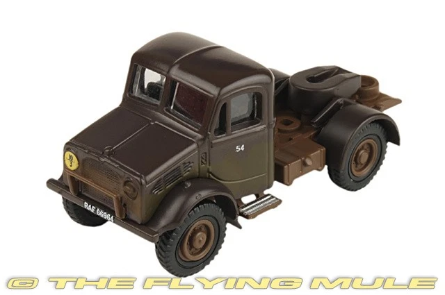 Camión Oxford diecast 1:76 OX con remolque Queen Mary RAF 108 unidad de salvamento de reparación Foto 3 de 4