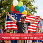 Tear Proof Series 100% Nylon Fabric Made in the USA American Flag...