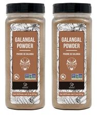 Soeos Galangal Powder 16 oz (2×8oz) – Non-GMO Kosher – Best Before 2027