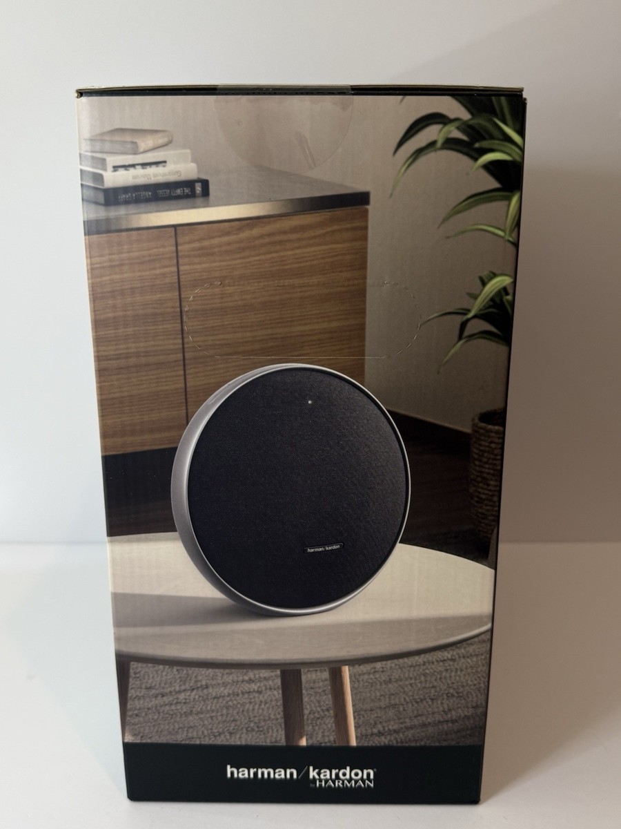 New Harman Kardon Onyx Studio 9 Bluetooth Speaker Gray HKOS9BLKAM