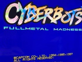 Cyberbots FULLMETAL MADNESS Japan Collection Import Sega Saturn SS Capcom