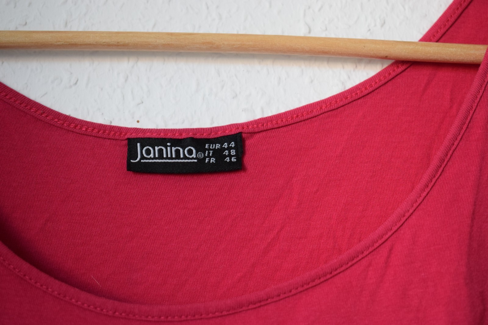 Janina Raspberry Pink Tank Top - Size EUR 44 image 2