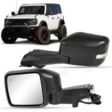 For Ford Bronco 2020-2025 Left Driver Heat Mirror W Blind Spot Camera 111pins For Ford Bronco 2020-2025 Left Driver Heat Mirror W Blind Spot Camera 111pins