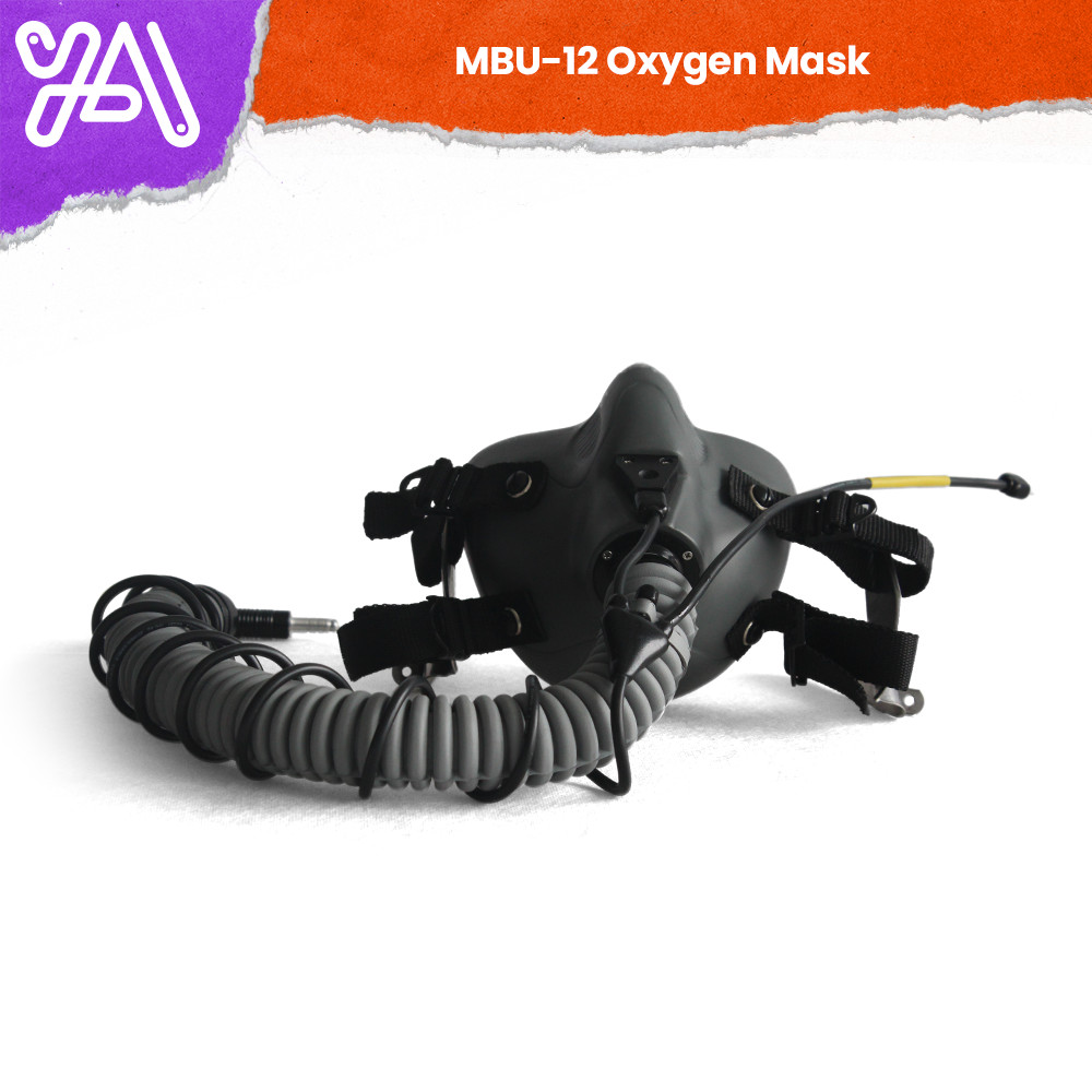 MBU-12/P PILOT AVIATOR MASK REP. MOVIE PROP USN