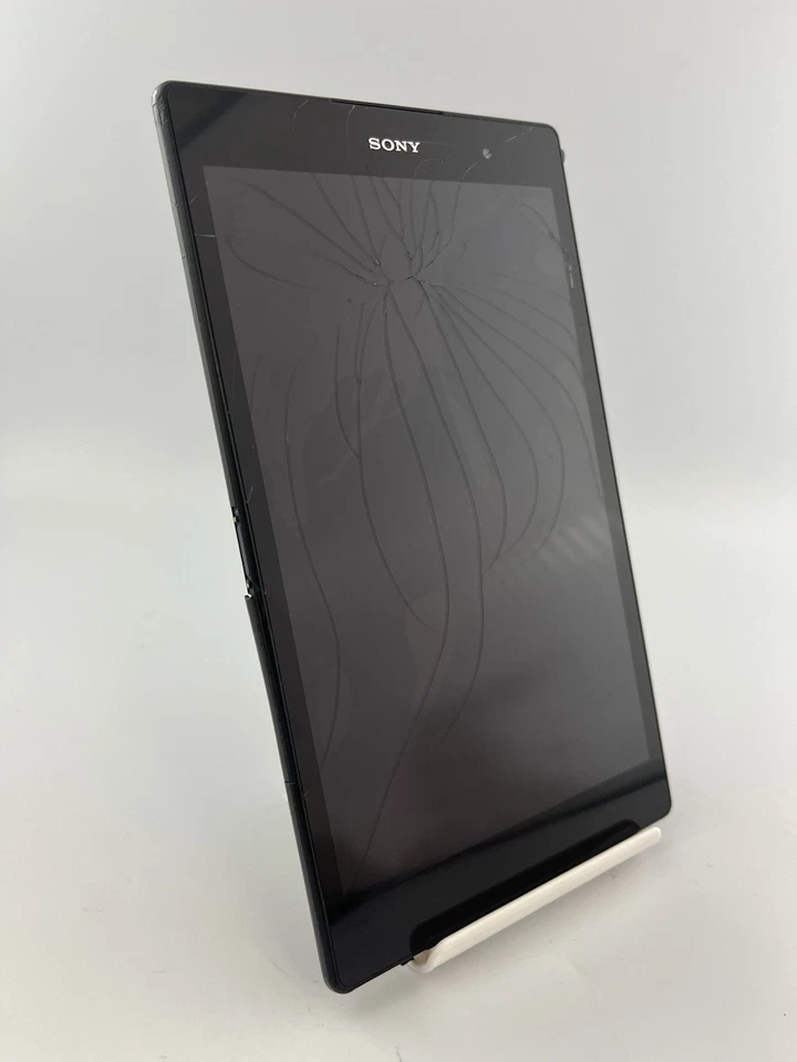 Sony Xperia Z3 Tablet Compact SGP611 Black Android Tablet Cracked Faulty #D - Image 2 of 4