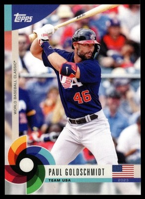2023 Topps World Baseball Classic Global Stars #32 Paul Goldschmidt USA