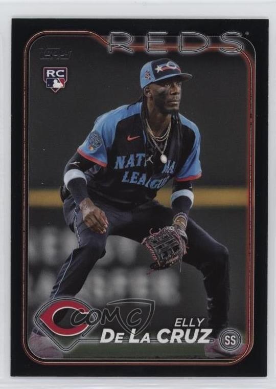 2024 Topps Update All-Star Game Black /299 Elly De La Cruz #ASG-44 Rookie RC v9t