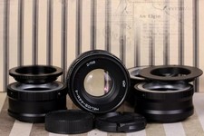Helios-44M-4 58mm f/2 KMZ Soviet Lens M42   Swirly Bokeh   Vintage USSR