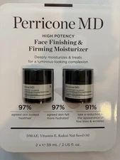 Perricone MD High Potency Face Finishing & Firming Moisturizer 2 Pack (2oz each)