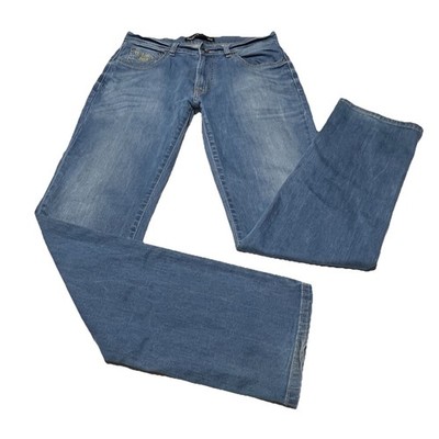 Vtg Pepe Jeans London Holborne Stretch Straight Leg Blue Jeans Mens Fits 32 x 33