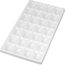 5 White 28 Compartment Display Tray Inserts